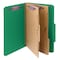 Smead Folder, Classf, Lg, 2Pktdiv, Gn Pk SMD19083 - alternate 1